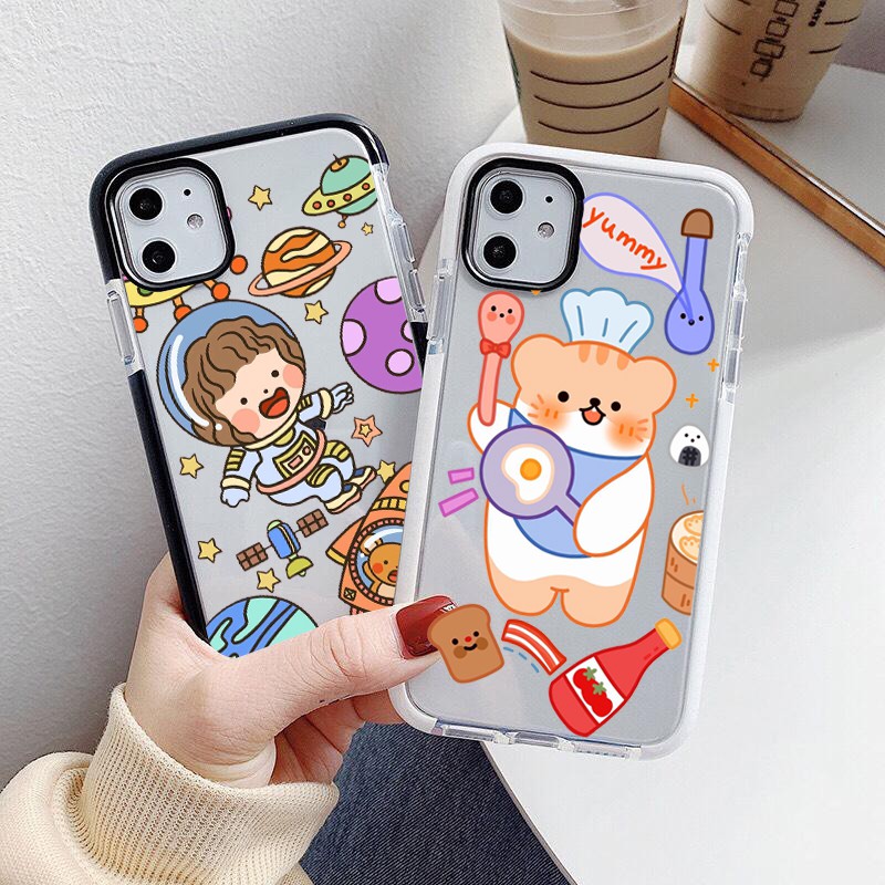 Ốp lưng iphone in hình vũ trụ và yummy 6 6S 6Plus 6S Plus 7Plus 8Plus X XSMax 11 11 ProMax - Infinity Case M793