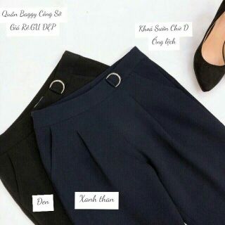 🔴 Shop bán quần tây baggy nữ đẹp, quần tây baggy nữ hàng vnxk