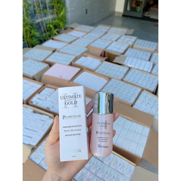 Chính hãng] Serum Luxury Hemia Hàn Quốc - Dưỡng trắng căng bóng, phục hồi tái tạo da, cấp ẩm chuyên sâu, chống lão hoá