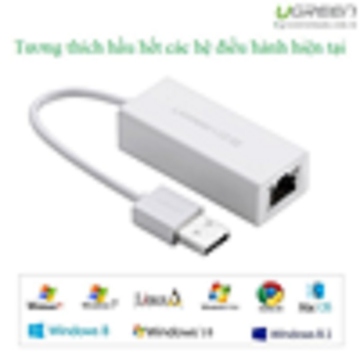 Cáp chuyển đổi từ USB 2.0 to LAN 10/100 Ugreen 20253