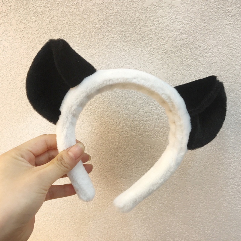 Băng Đô Cài Tóc Hình Tai Gấu Trúc Hoạt Hình Đáng Yêu Dành Cho Bé Gái