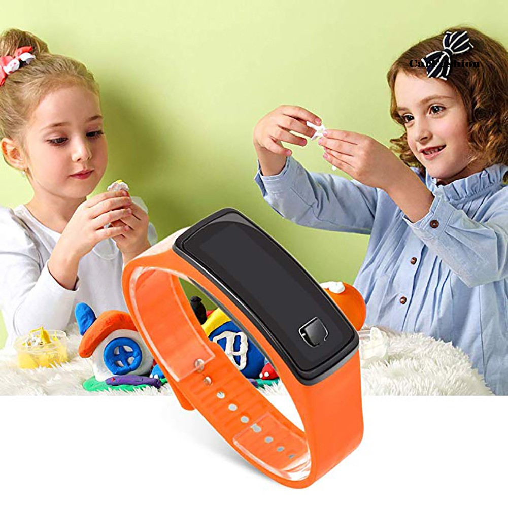 Đồng Hồ Đeo Tay Điện Tử Dây Silicone Kiểu Dáng Thể Thao Cho Bé | BigBuy360 - bigbuy360.vn
