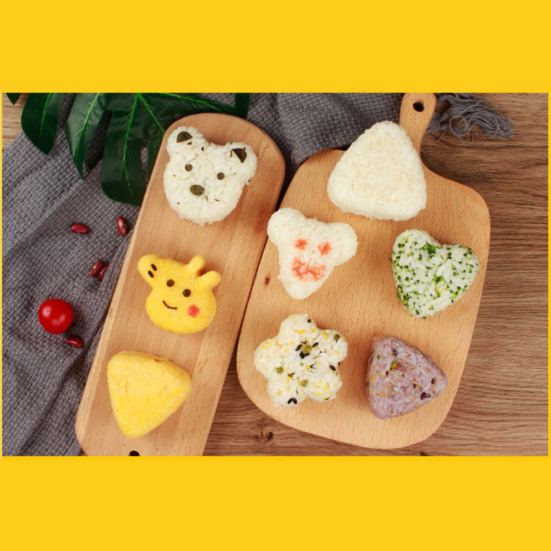 1 Khuôn Làm Sushi Hình Động Vật Dễ Thương