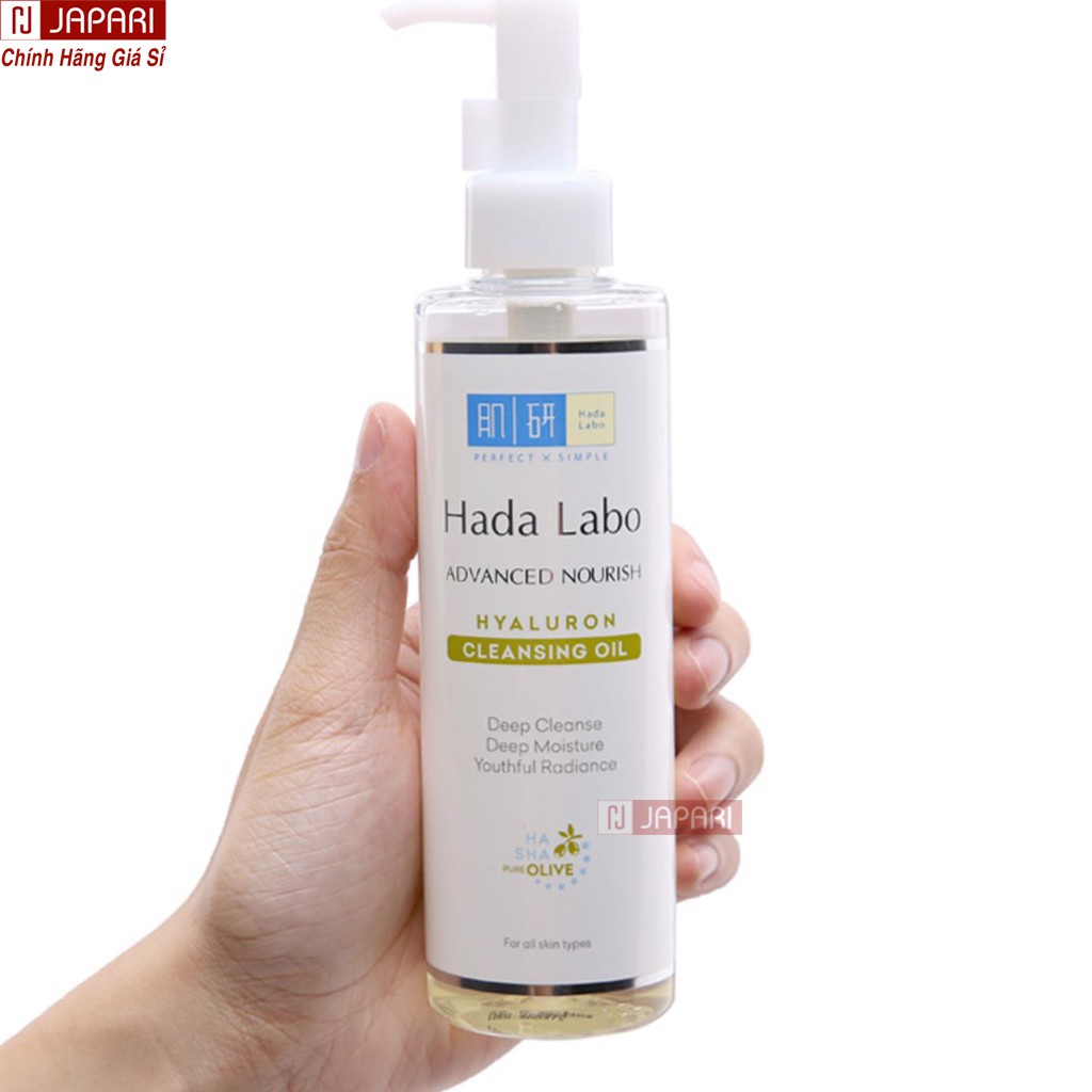 BỘ COMBO HADA LABO Skincare TRẮNG Dưỡng Ẩm Kem+Sữa Rửa Mặt+Nước Tẩy Trang+Dung Dịch Lotion Trắng Da Khô/Dầu Mụn JAPARI