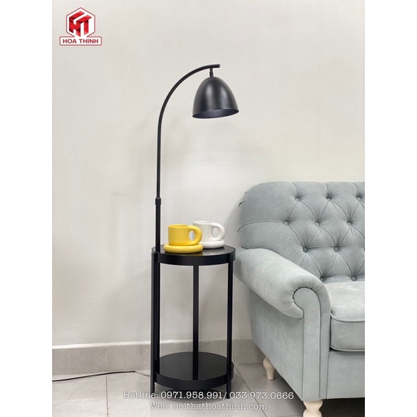 Đèn cây đứng, đèn đọc sách, trang trí decor sofa hiện đại sang trọng, tặng kèm bóng led, bảo hành 2 năm