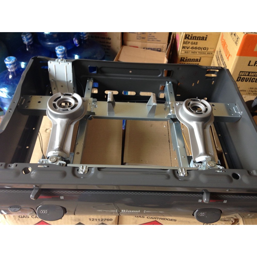 Bếp gas đôi Rinnai RJ-8600FE - NHẬP KHẨU NGUYÊN CHIÊC NHẬT BÀN - HÀNG CHÍNH HÃNG 100%