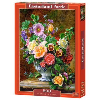Xếp hình puzzle Flowers in a Vase 500 mảnh CASTORLAND B-52868