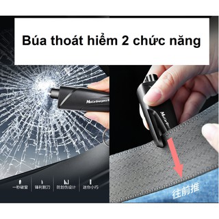 Búa thoát hiểm ô tô nhỏ gọn