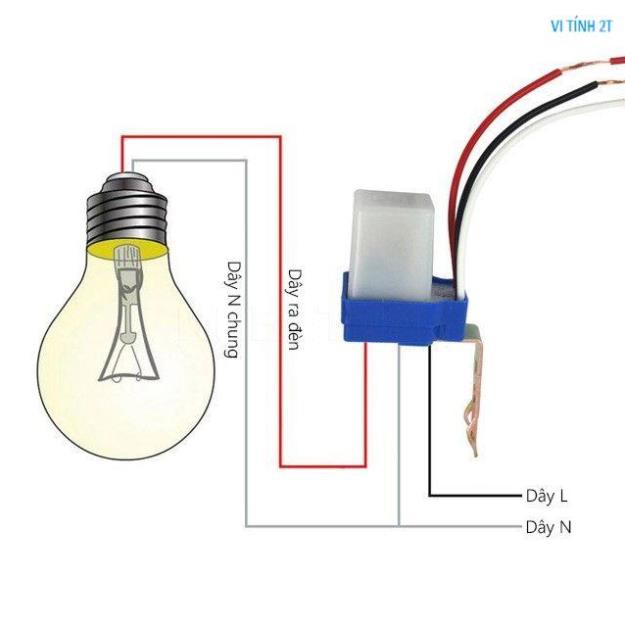 Công tắc cảm biến ánh sáng AS10 220v 10A