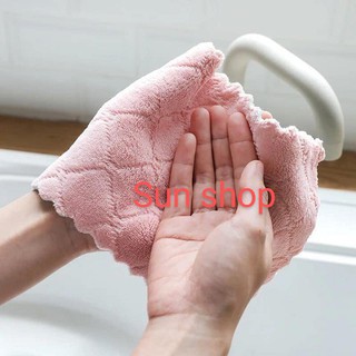 KHĂN LAU ĐA NĂNG 2 MẶT VIỀN ZICZAC (5 cái)