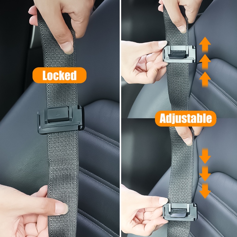 Set 2 Kẹp Giữ Dây Đai An Toàn Cho Xe Hơi