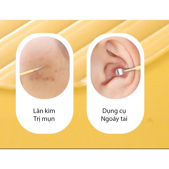 Bộ bấm móng tay xịn GOODLIFE MCMT -Bộ dụng cụ 8 món -Thiết kế bằng thép không gỉ