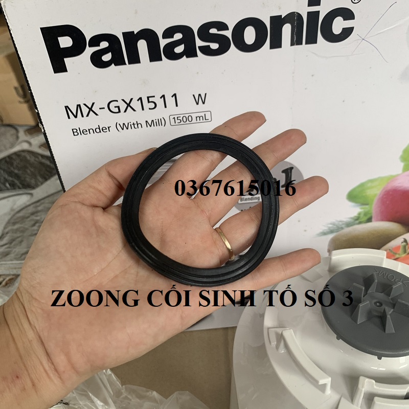 Phụ kiện máy xay sinh tố panasonic GX1511, MX V310, MX V300  GX1561,GX1511SP, nhông, hoa khế, gioăng cao su, bánh răng