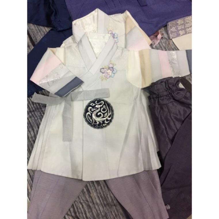 hanbok cao cấp cho bé trai(ảnh thật có sẵn) PTQ