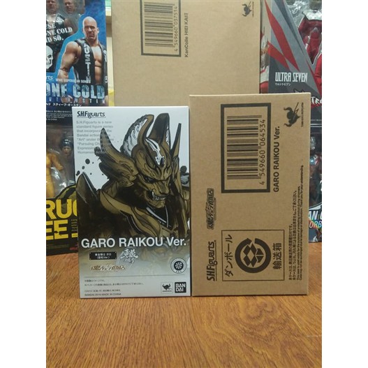 MÔ HÌNH CHÍNH HÃNG SHF GARO RAIKOU VER 2ND GÃY CHỐT GIÁP CHÂN ĐÃ FIX