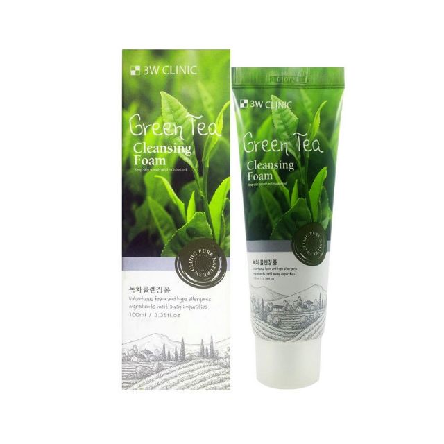 Sửa rửa mặt Green tea trà xanh
