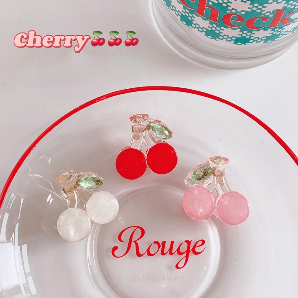 Kẹp tóc càng cua cherry nhỏ, kẹp gắp mái cherry Mua Tất (muatatshop)