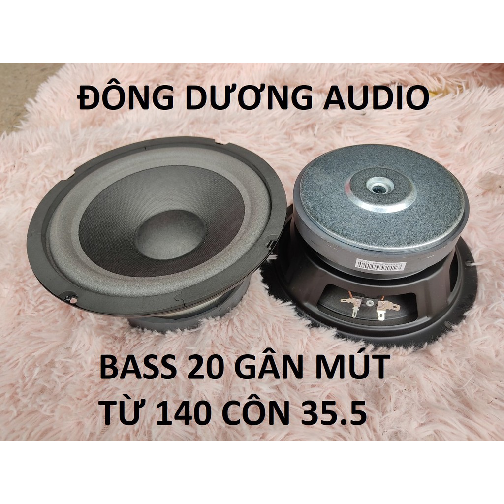 MỘT CỦ LOA BASS 20 TỪ 140 KHUNG SẮT - LOA BASS RỜI