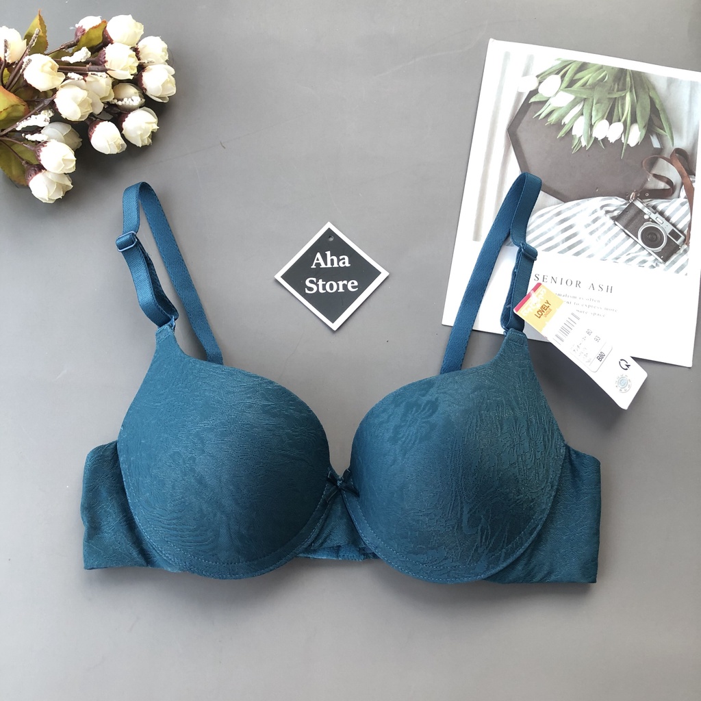 Áo Ngực Su Trơn Chần Bông Ép Mút Vừa YiOn Underwear Lovely 176t