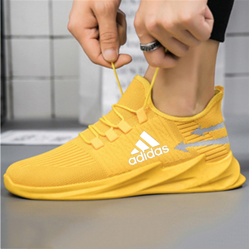 Giày Thể Thao Adidas Size 39-44 Siêu Nhẹ Phối Lưới Thoáng Khí Thời Trang Mùa Hè Cho Nam