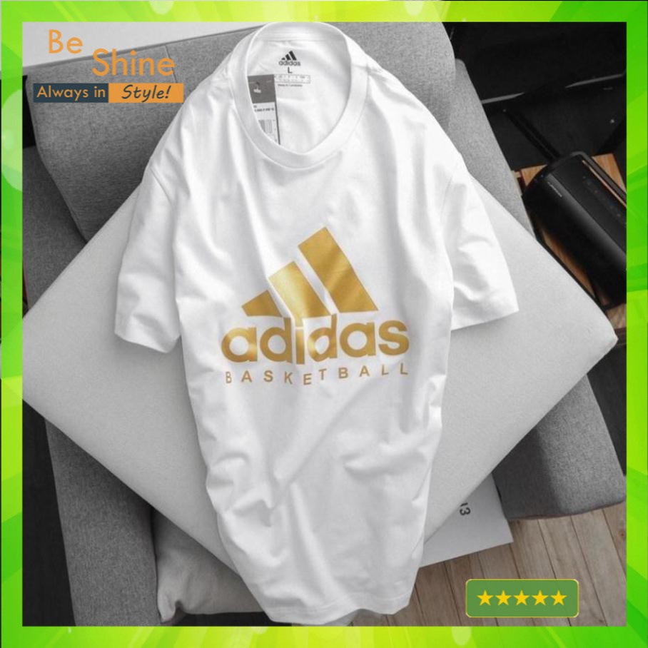 Áo Thun Unisex Form Rộng A.dida DCV In Nhũ Vàng Độc Đáo  Áo Phông Tay Lỡ Cotton Cổ Tròn - Vải Cotton Thoáng  Mát TATO