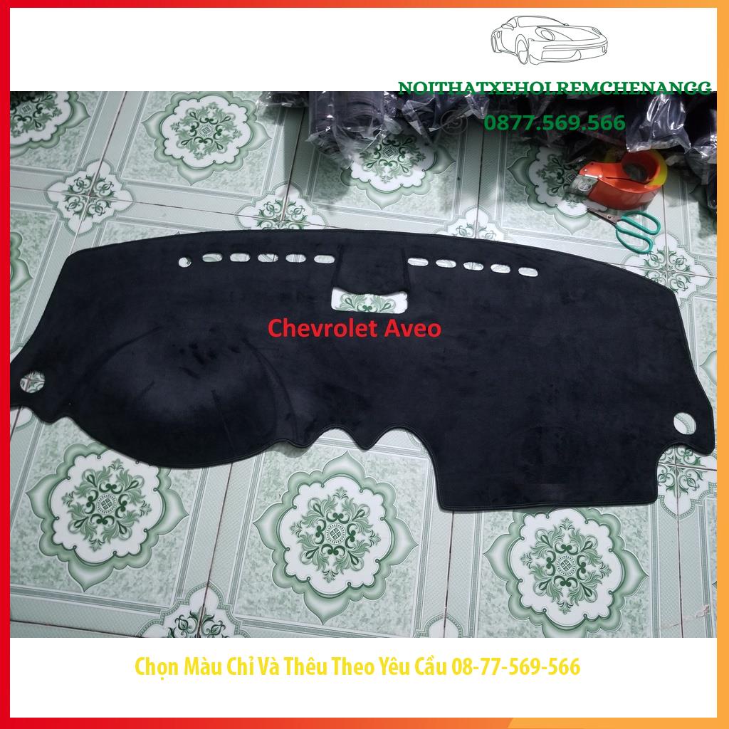 THAM TAPLO Chevrolet AVEO DA VÂN GỖ DA CARBON NHUNG LÔNG CỪU 3 LỚP CÓ CHỐNG TRƯỢT THẢM PHỦ LÓT CHE NẮNG TAPLO