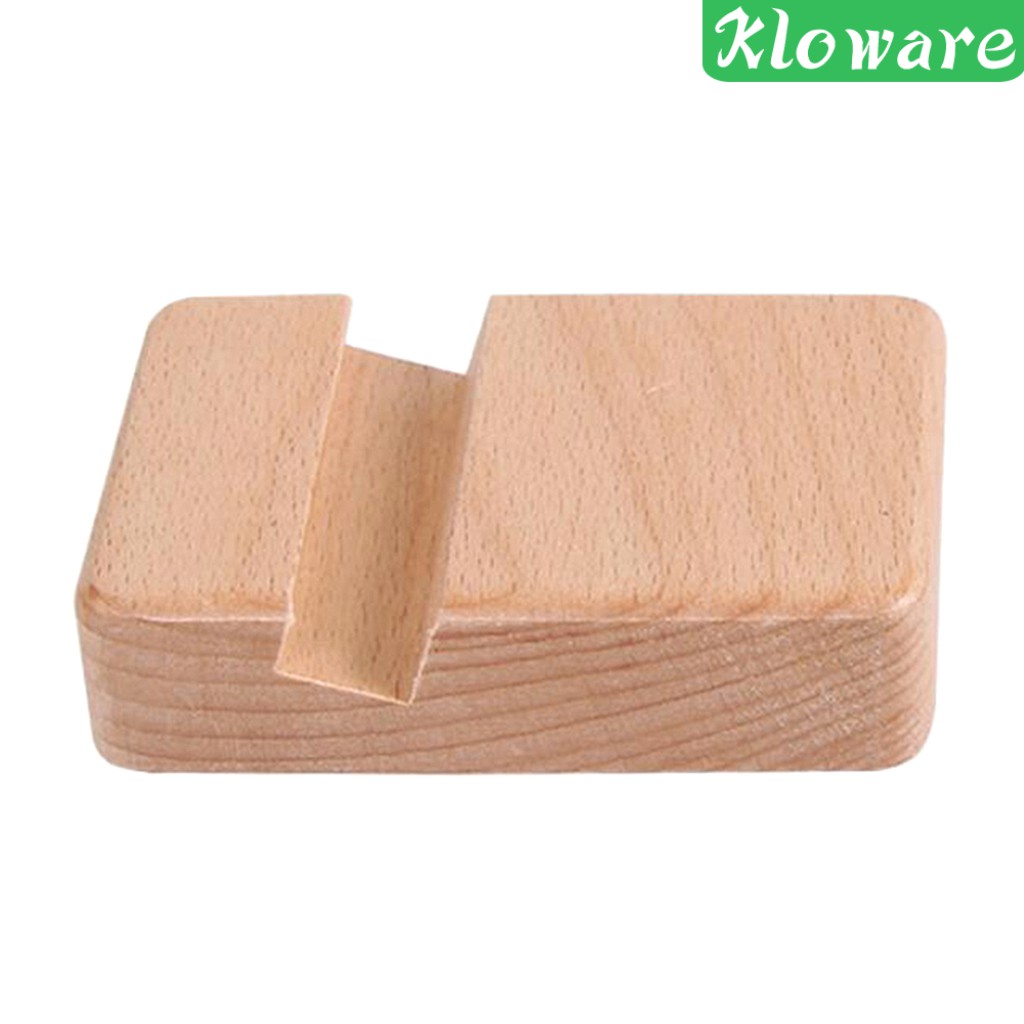 Giá Đỡ Điện Thoại / Lịch Để Bàn Bằng Gỗ Tiện Dụng