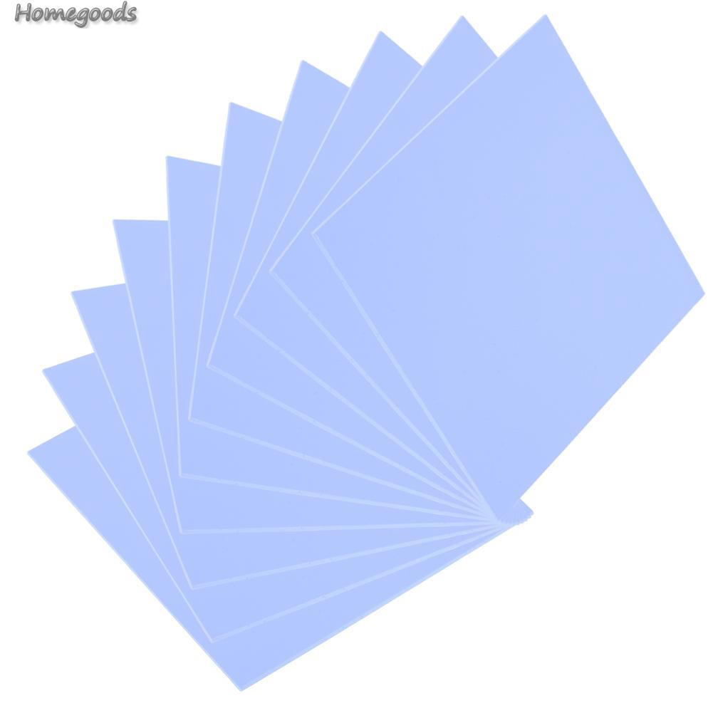 Tấm tản nhiệt chất liệu silicon cho CPU máy tính chip đồ họa 100x100mm 0,5mm