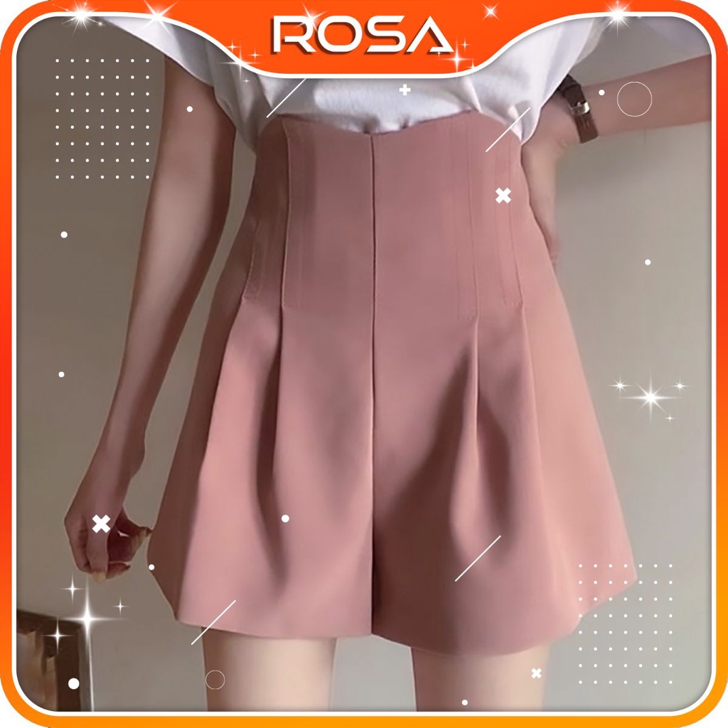 Quần short nữ lưng cao cạp cao tôn dáng kiểu mới ROSA BOUTIQUE