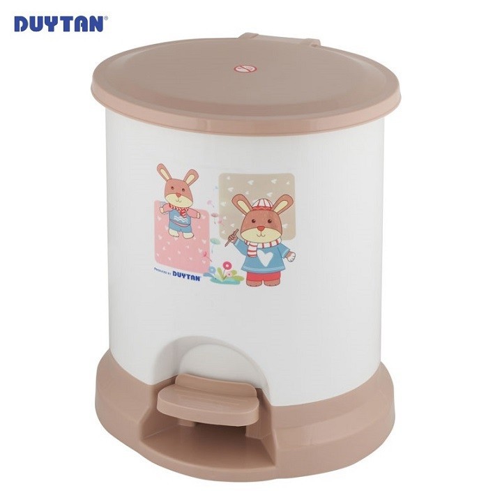 Thùng Rác Đạp Oval Duy Tân Nhí/Nhỏ/Trung/Lớn