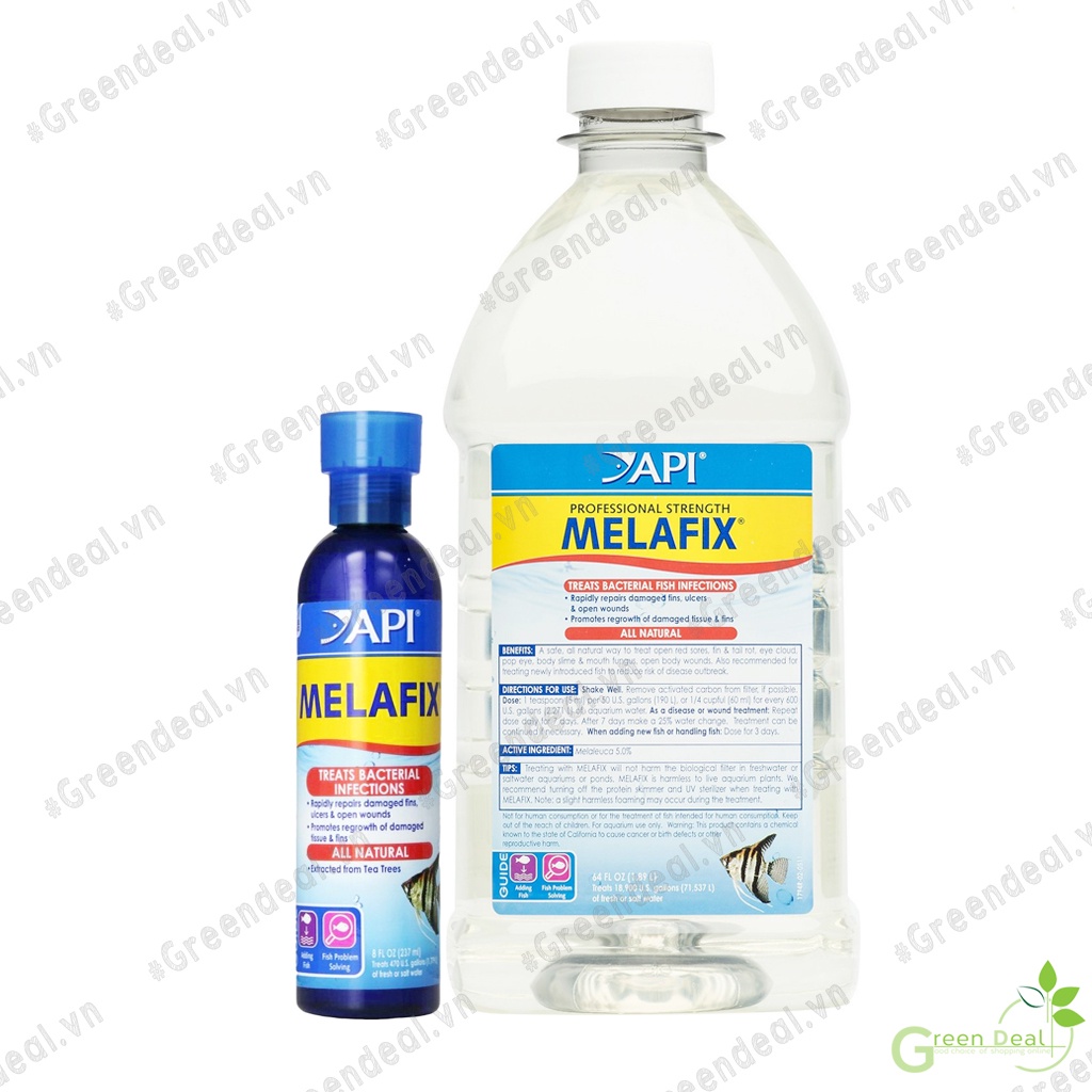 API - Melafix (Chai 473 ml) | Xử lý nấm cho cá cảnh thủy sinh