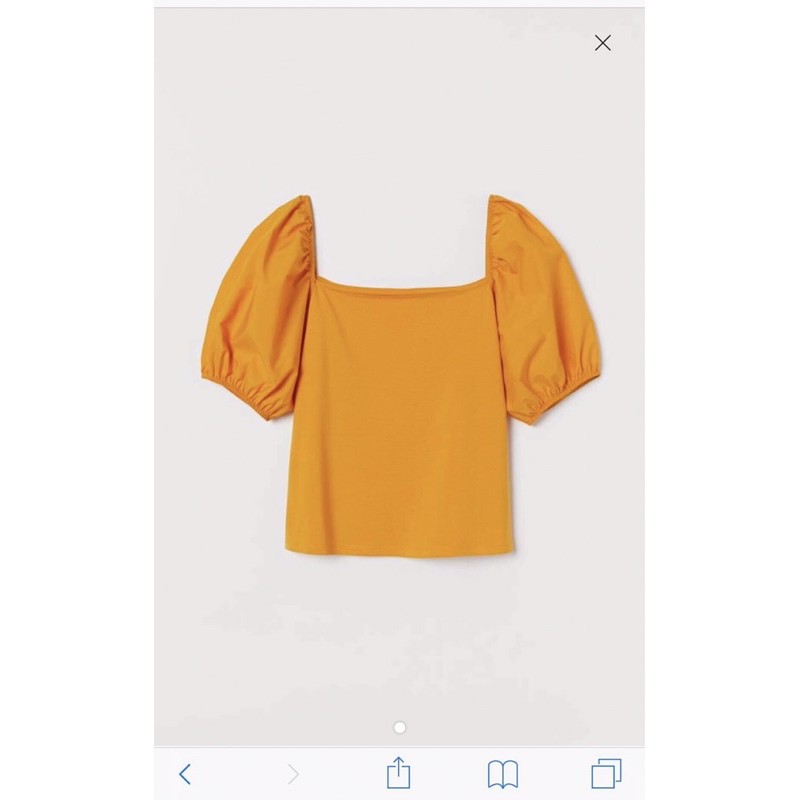 Áo tay bồng HM auth