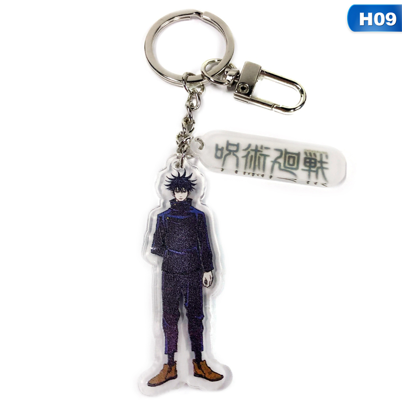 Flowersqueen Móc Khóa In Họa Tiết Hoạt Hình Anime Jujutsu Kaisen Xinh Xắn