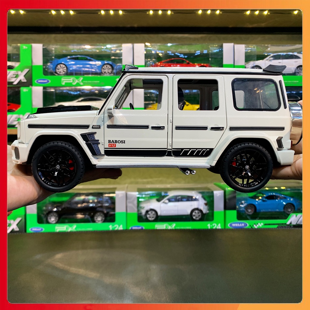 Xe mô hình Mercedes Benz G700 Brabus cao cấp tỉ lệ 1:18 hãng WEITUO
