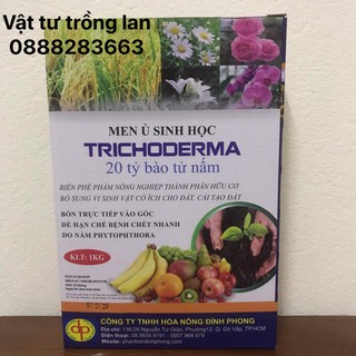 MEN Ủ VI SINH NẤM TRICHODERMA LOẠI 1KG