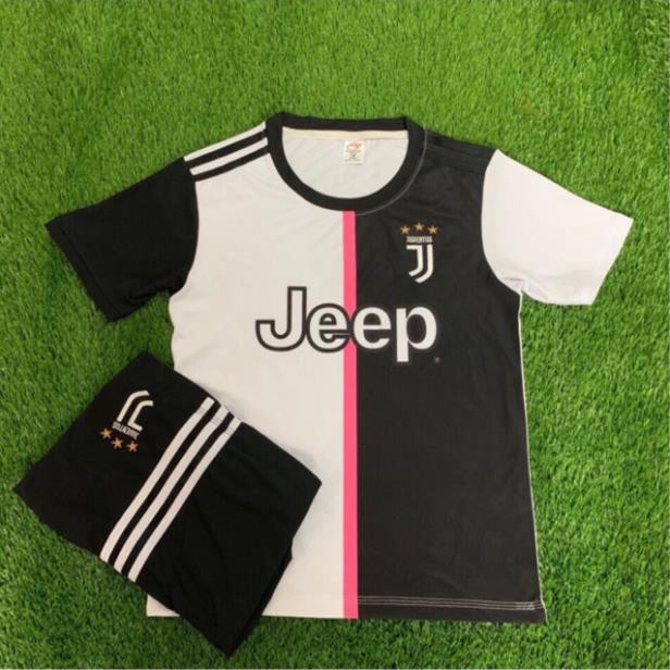 Áo bóng đá trẻ em juventus sân nhà sân khách 2019  ཾ