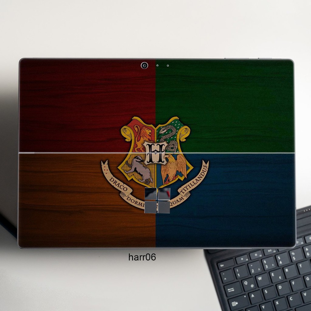 Skin dán hình Harry Potter cho Surface Go, Pro 2, Pro 3, Pro 4, Pro 5, Pro 6, Pro 7, Pro X