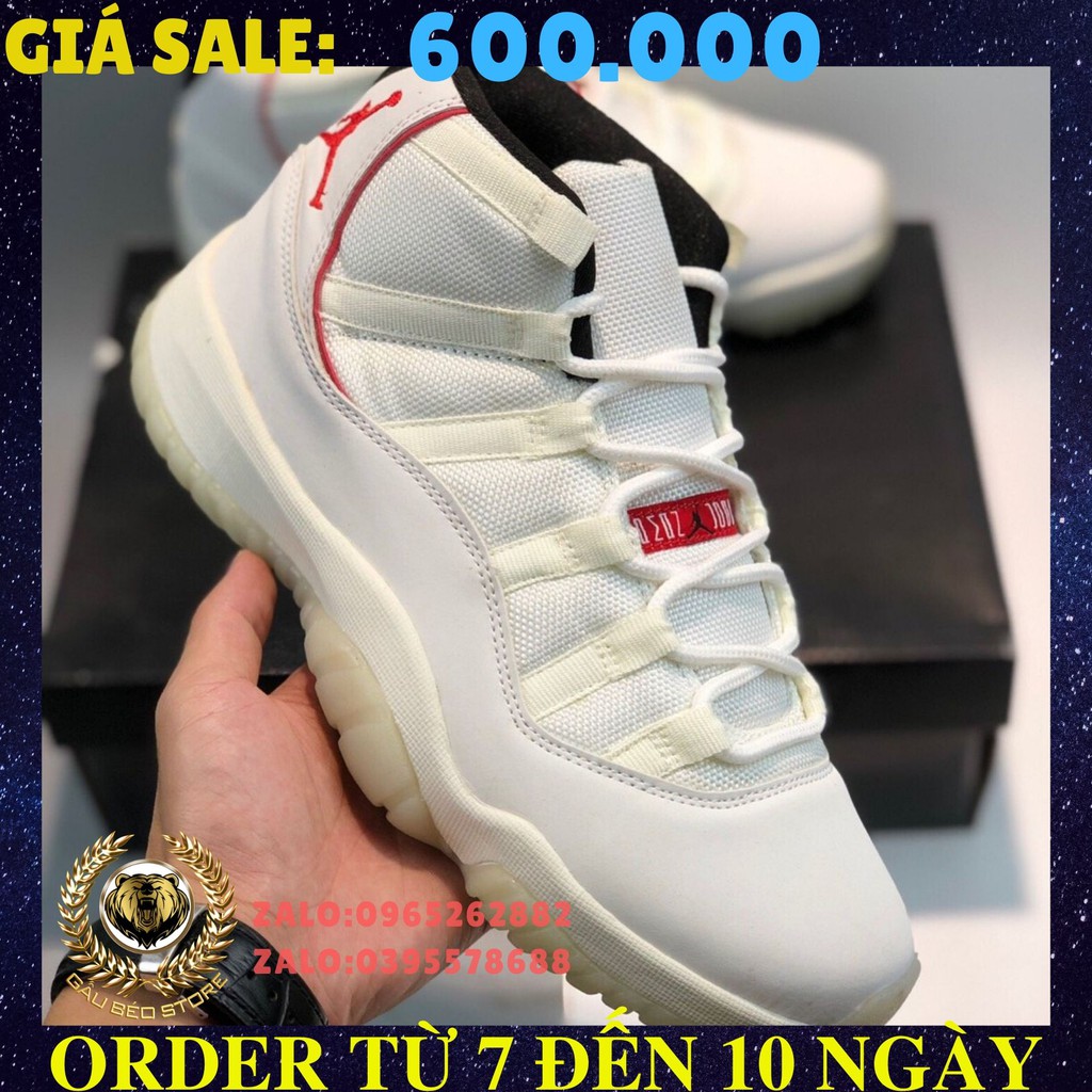 📦 FULLBOX 🌐 ORDER  🎀 SALE 50% 🎀 💯 ẢNH THẬT 🏷 NIKE Nike Air Jordan 11 AJ11 🏷 👟 GIÀY NAM NỮ 👟