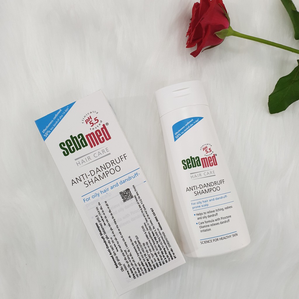 Dầu gội giảm gàu Sebamed pH5.5 Anti-Dandruff Shampoo 200ml