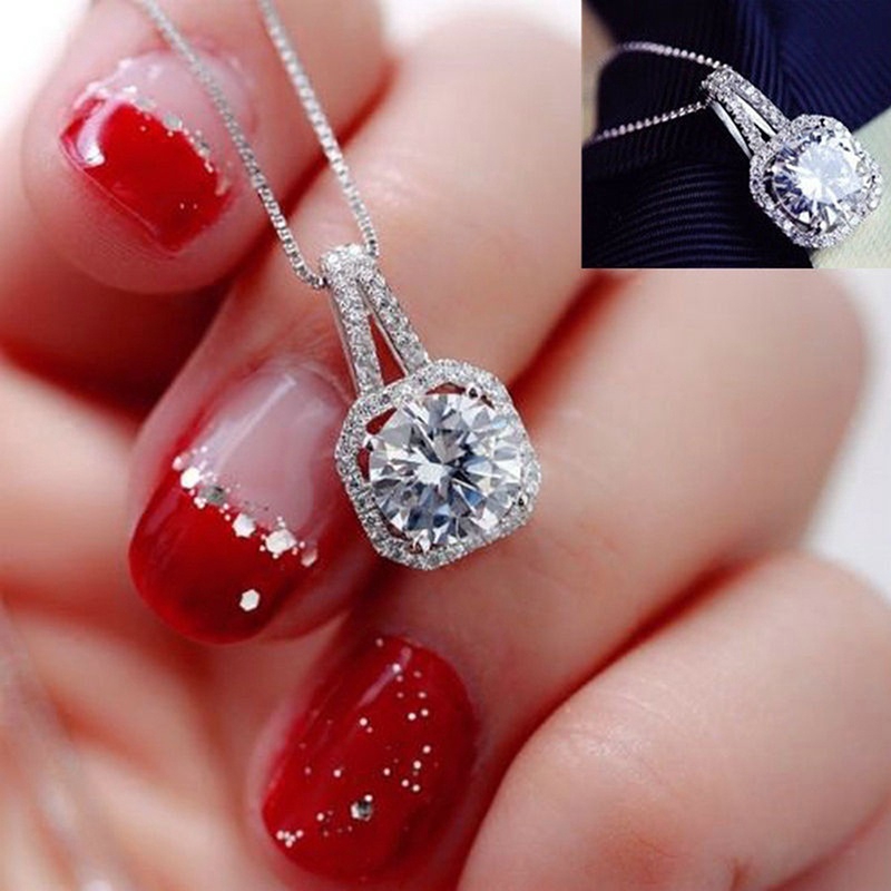 Vòng cổ choker đính đá pha lê thời trang cao cấp