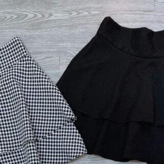 Chân váy 2 tầng bánh bèo