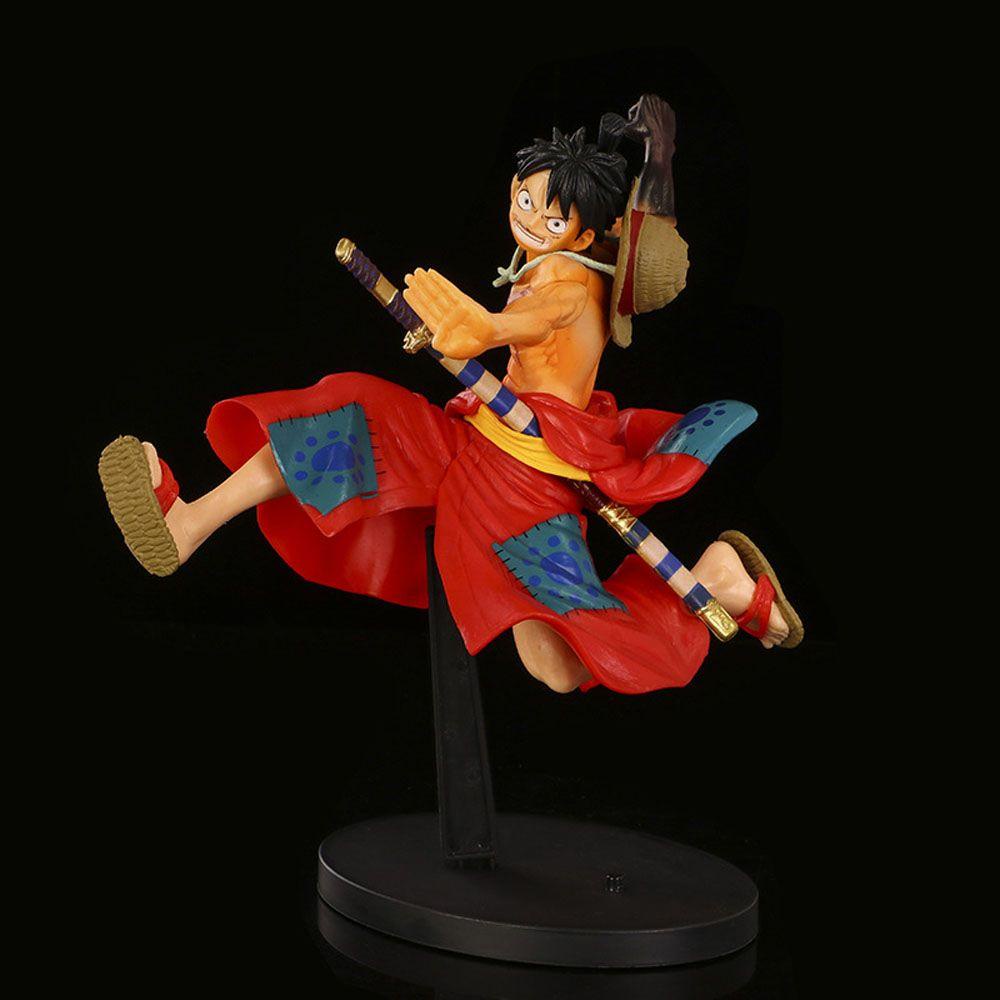 Mô hình nhân vật MMULCK anime Luffy Kazunokuni mini PVC làm quà tặng dành cho trẻ em 20.5cm