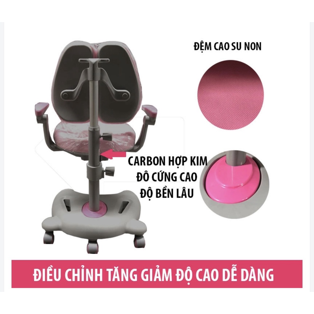 Ghế ngồi học chống gù SKYA B02 điều chỉnh tư thế ngồi lành mạnh khoa học