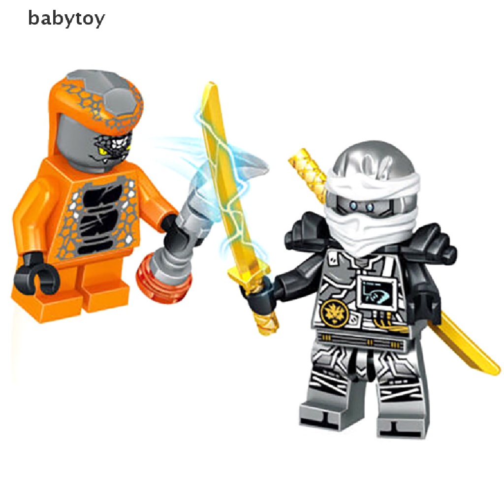 Set 24 Mô Hình Nhân Vật Ninjago Mini Kai Jay Sensei Wu Master