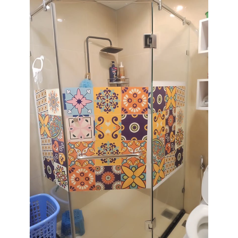 Decal Gạch Bông miếng lẻ 20x20cm - Decal dán tường, dán bếp - Trang trí nhà cửa - Viet Decor | BigBuy360 - bigbuy360.vn