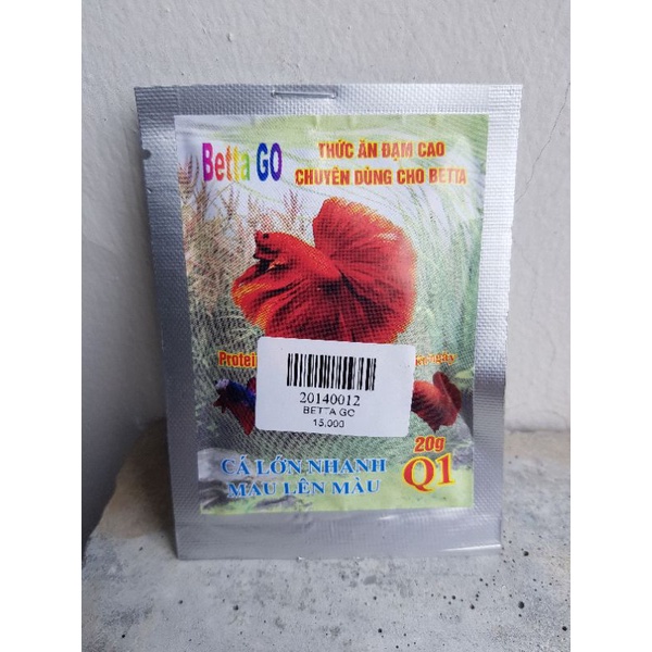 THỨC ĂN LIA THIA BETTA GO ĐẠM CAO