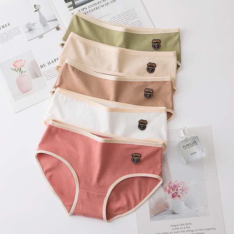 Quần Lót Nữ Cotton Happy Girl Chất Mịn Hàng Chất Lượng Cao