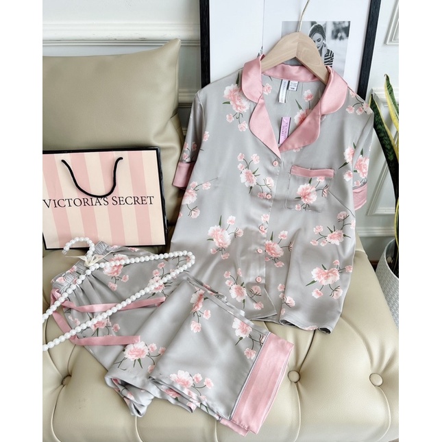 Bộ lụa hoa anh đào