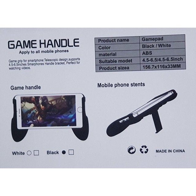 [Xả kho] Tay Cầm Chơi Game cho điện thoại | BigBuy360 - bigbuy360.vn