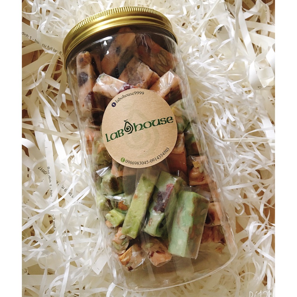 Bánh kẹo nougat Labo hộp 580g | BigBuy360 - bigbuy360.vn